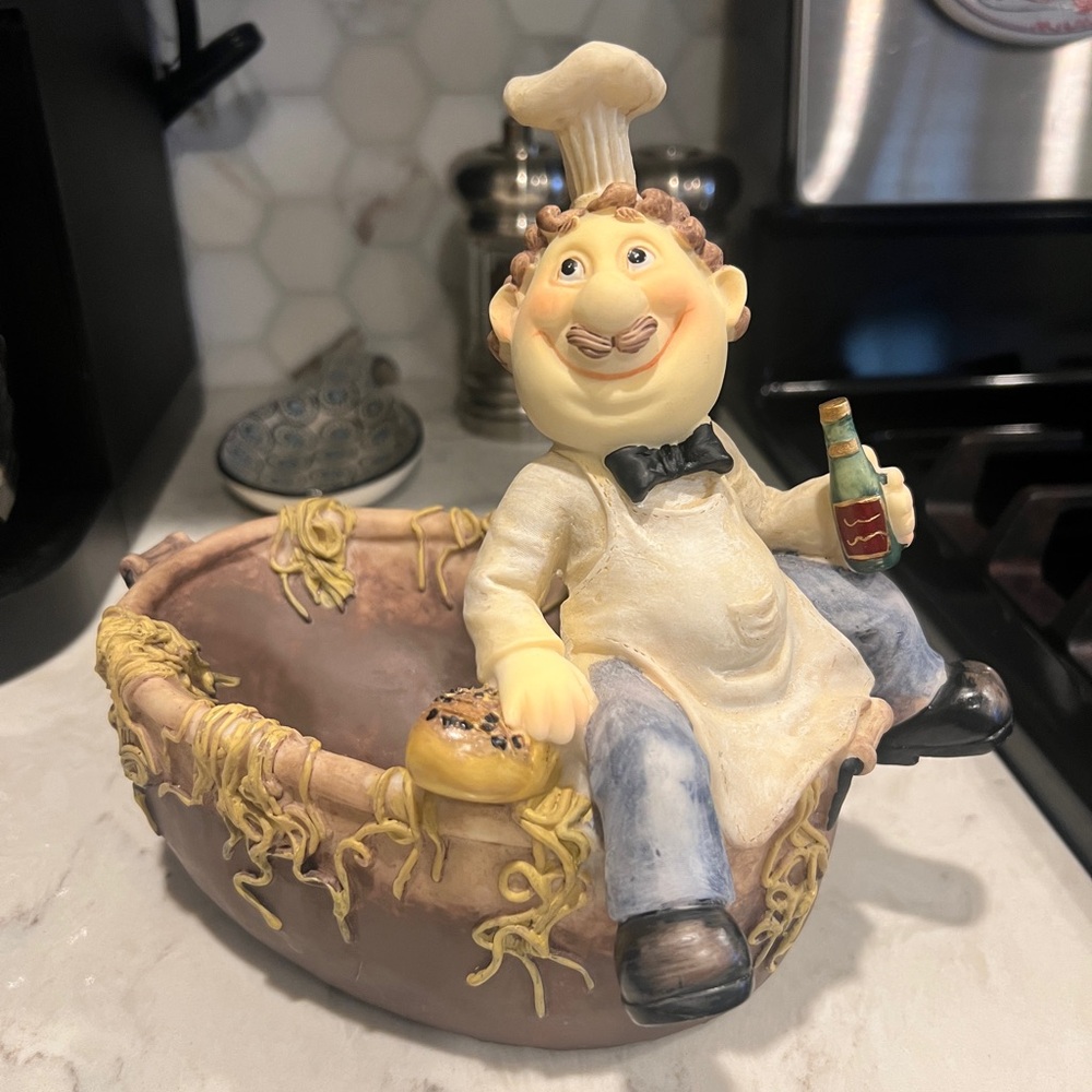 Vintage Italian Chef Bowl/ Dish